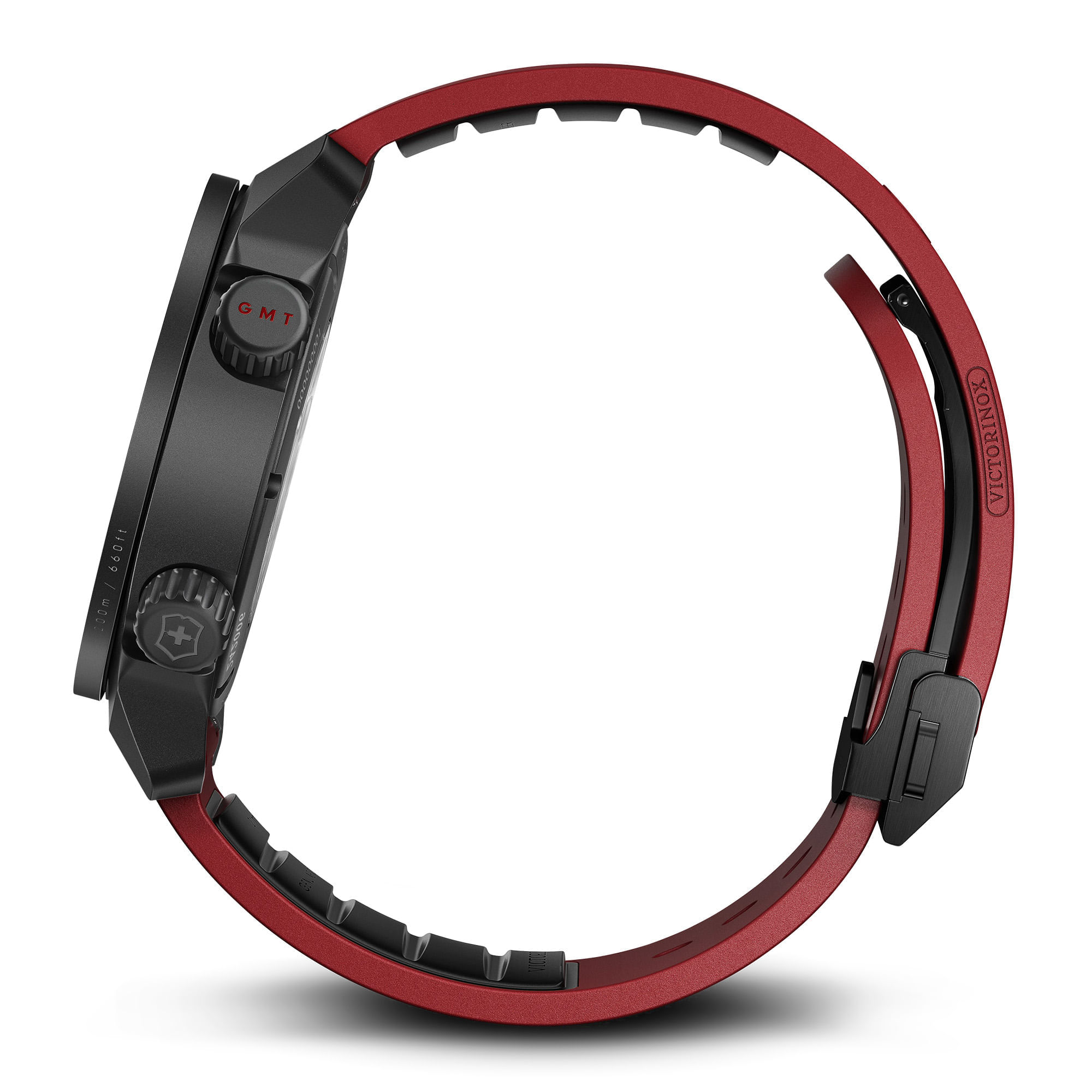 RELÓGIO VICTORINOX AIR PRO AUTOMÁTICO VERMELHO E PRETO